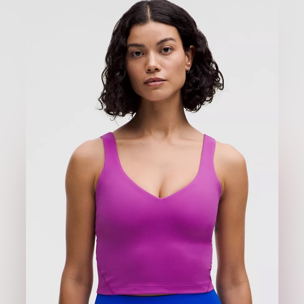 Vibrant Purple Lulu Align Tank Top